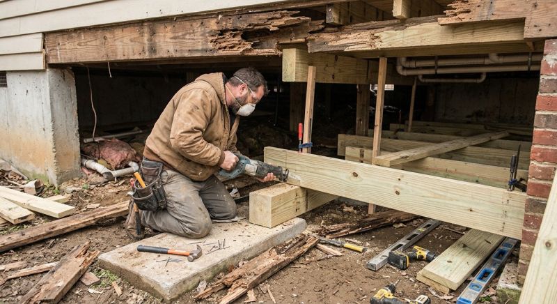 Termite Damage Restoration in Denver County, CO
