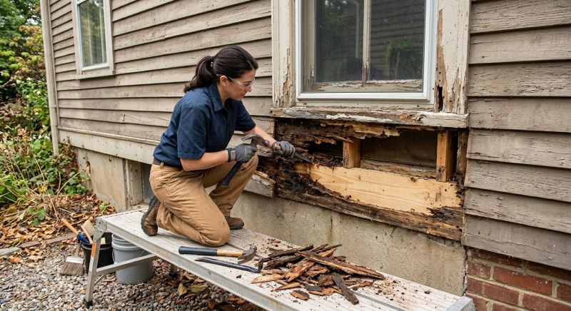 Decayed Wood Replacement in Longmont, CO