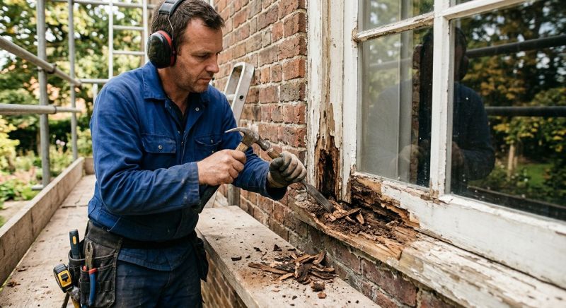 Structural Rot Repair in Wilmington, NC