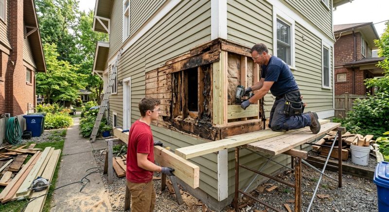 Structural Rot Repair in Denver, CO