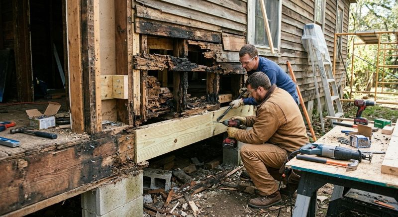 Structural Rot Repair in Longmont, CO