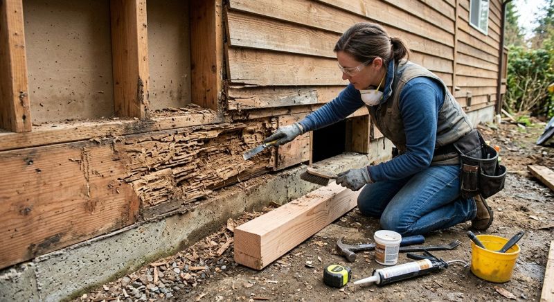 Termite Damage Repair Service in Denver County, CO