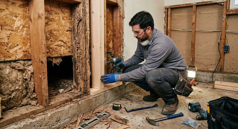 Termite Damage Repair Service in Alpharetta, GA