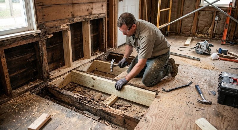 Termite Damage Restoration in Kansas City, MO
