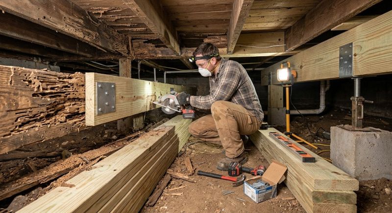 Termite Damage Restoration in Alpharetta, GA