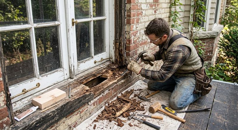 Window Rot Repair in Arvada, CO