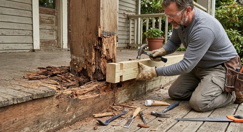 Wood Rot Repair in Alpharetta, GA