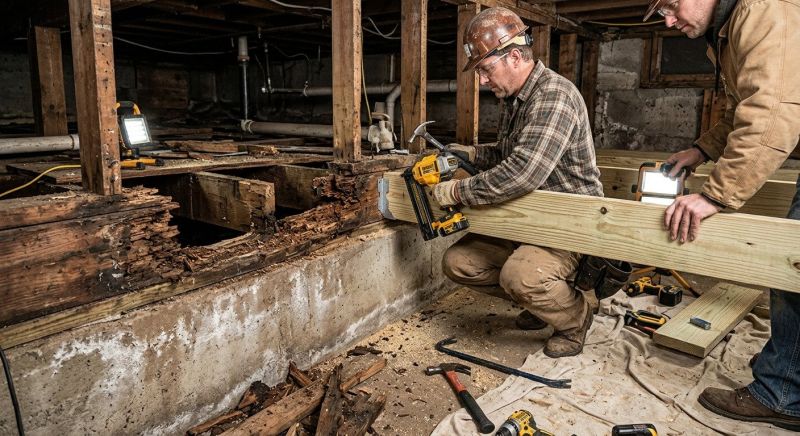 Wood Rot Repair in Indianapolis, IN
